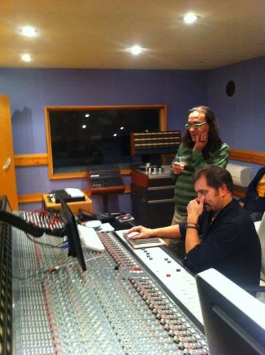 CON EL BATERIA, HORACIO "EL NEGRO"